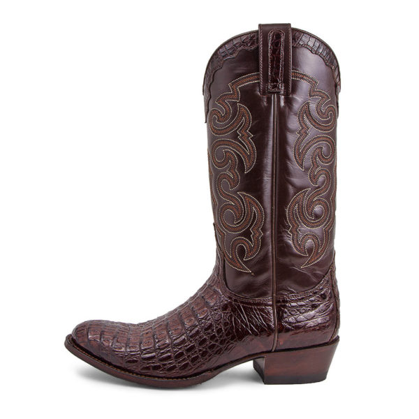 10004 SENDRA BOOTS alligator Dom COLA BARRIGA MARRON Homme, Femme