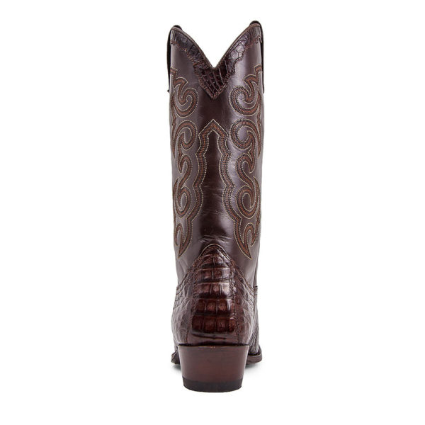 10004 SENDRA BOOTS alligator Dom COLA BARRIGA MARRON Homme, Femme