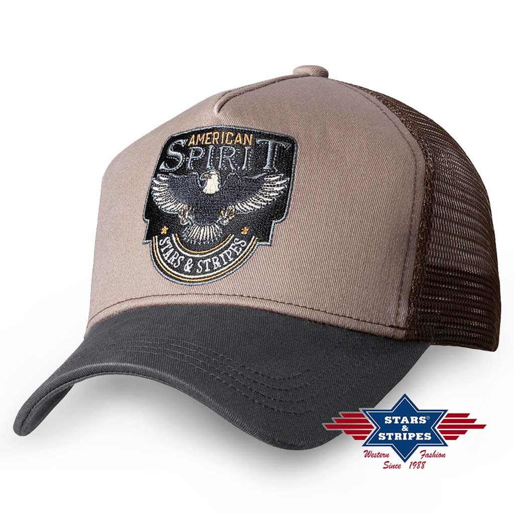 ref tc-american-spirit Casquette western Stars and Stripes homme