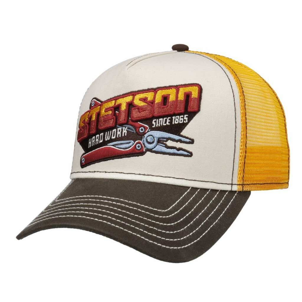 Casquette Trucker STETSON baseball américain, pour l'été