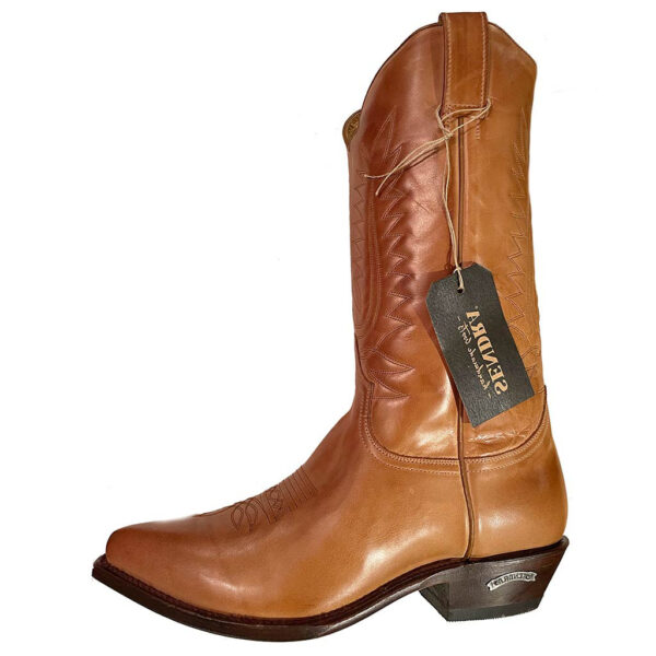 2024 Sendra botte western country brun tan NATUR Homme