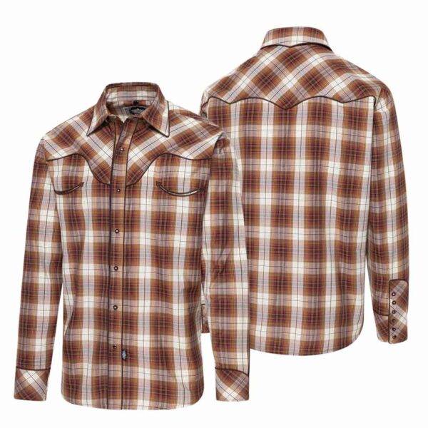 ISAAC Chemises country western Stars & Stripes homme